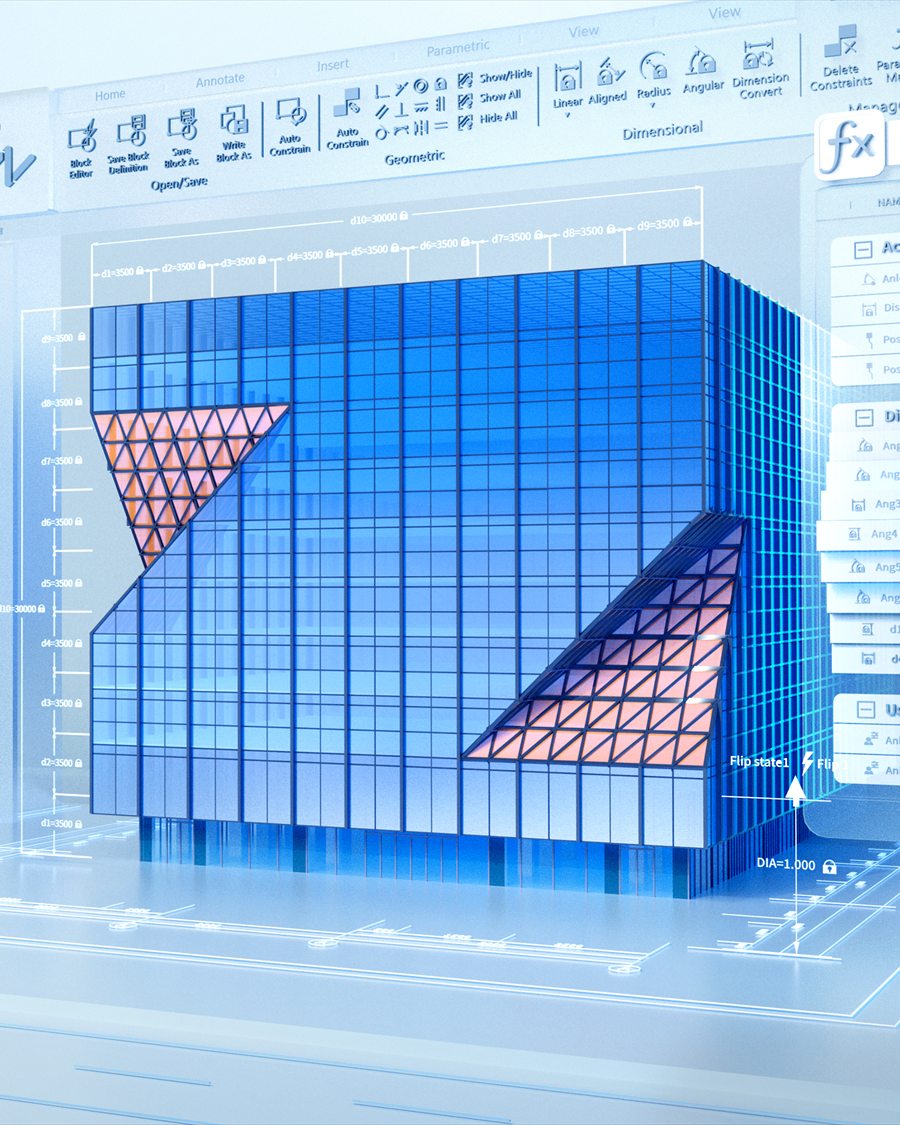 ZWCAD 2026: diseño paramétrico sobre un modelo 3D
